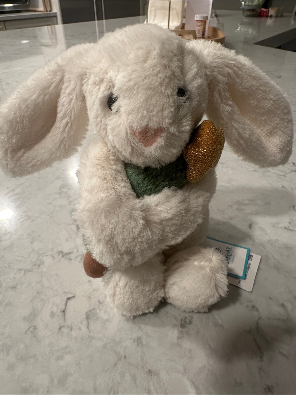 Jellycat Bashful Bunny with Tree NWT